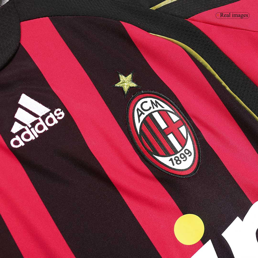 Camiseta de fútbol retro del AC Milan 2006/07