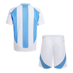 Maillot de football domicile Argentine pour enfant (maillot + short) Copa America 2024