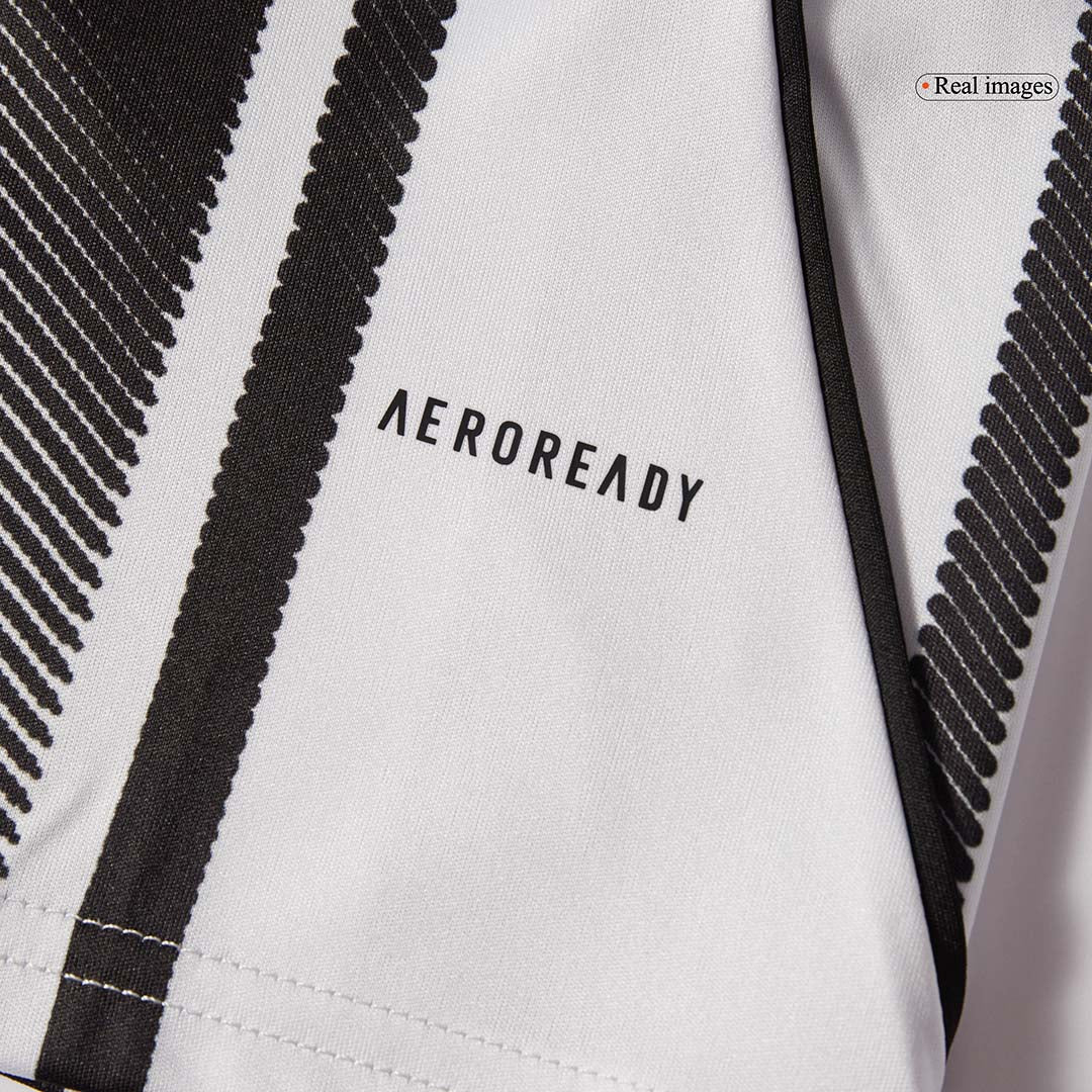 Maillot de football domicile Juventus 2025/26 noir et blanc