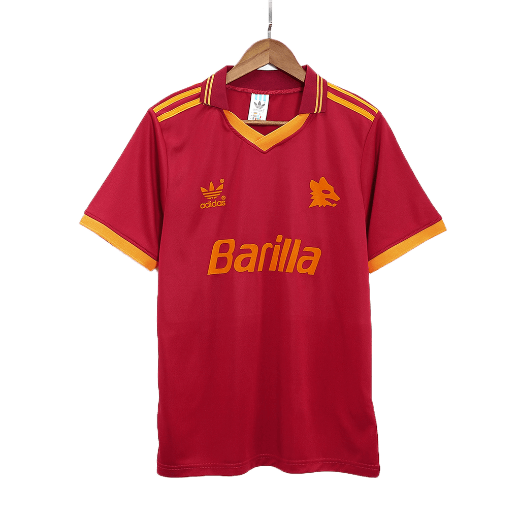 Camiseta de fútbol retro de la Roma local 1992/94