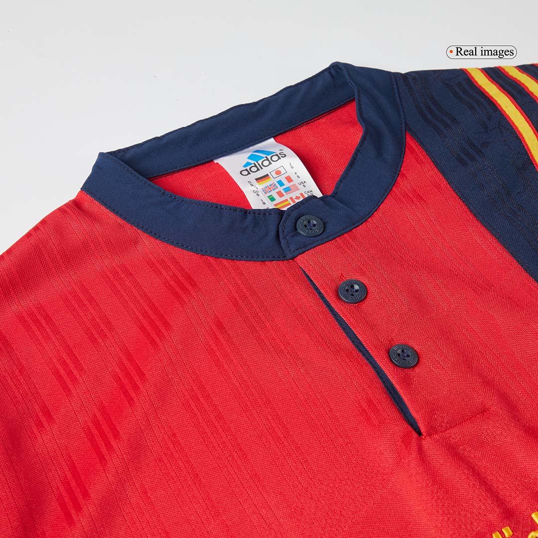 Camiseta de fútbol retro de España de 1996
