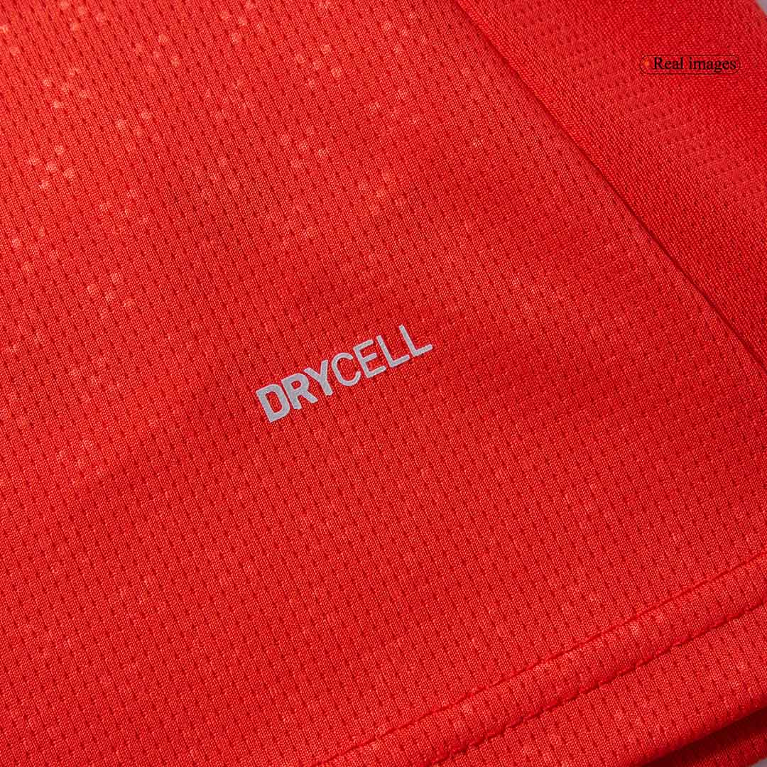 Kits de fútbol RONALDO #7 Camiseta de fútbol local de Portugal para mujer 2025 Rojo