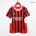 Kit de fútbol para niños: Camiseta de local del AC Milan (camiseta y pantalones cortos) 2024/25