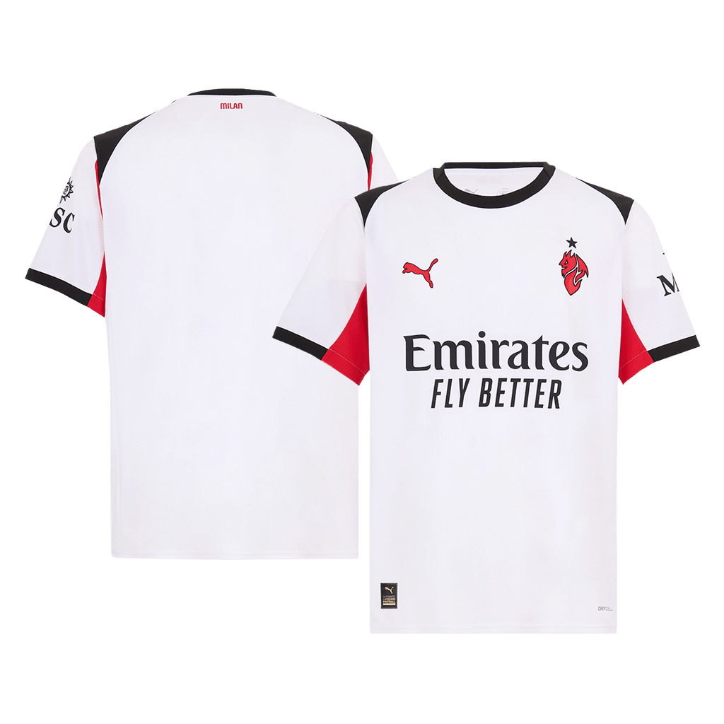 Soccer Kits AC Milan Away Soccer Jersey 2025/26 White
