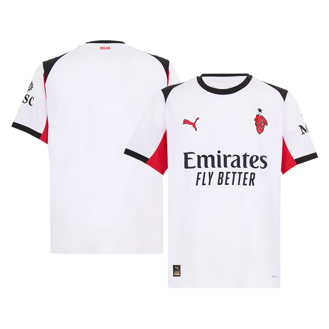 Soccer Kits AC Milan Away Soccer Jersey 2025/26 White