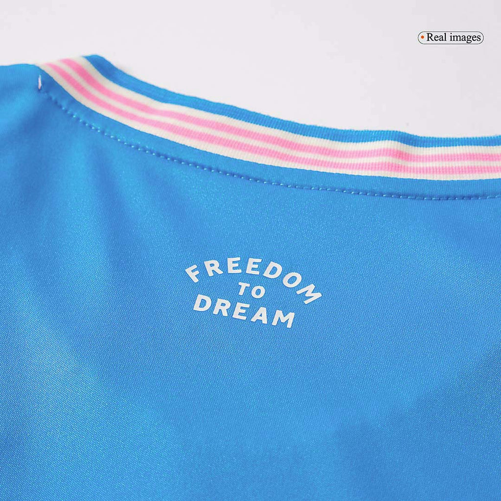 Maillot de football Inter Miami Third Extérieur (Maillot + Short) 2025 Bleu