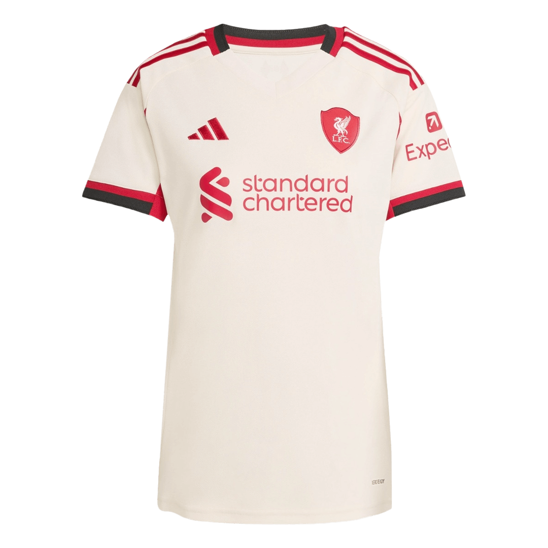 Soccer Kits Women's Liverpool Away Soccer Jersey 25/26 White