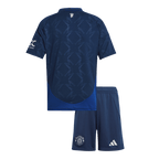 Camiseta de visitante del Manchester United para niños (camiseta y pantalón corto) 2024/25