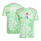 Maillot de football extérieur Italie 2025 vert pour homme - Championnat d'Europe féminin