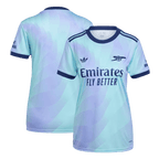 Camiseta de fútbol de visitante del Arsenal para mujer 2024/25