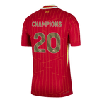 Soccer Kits Authentic CHAMPIONS #20  Liverpool Home Soccer Jersey 2024/25 Red