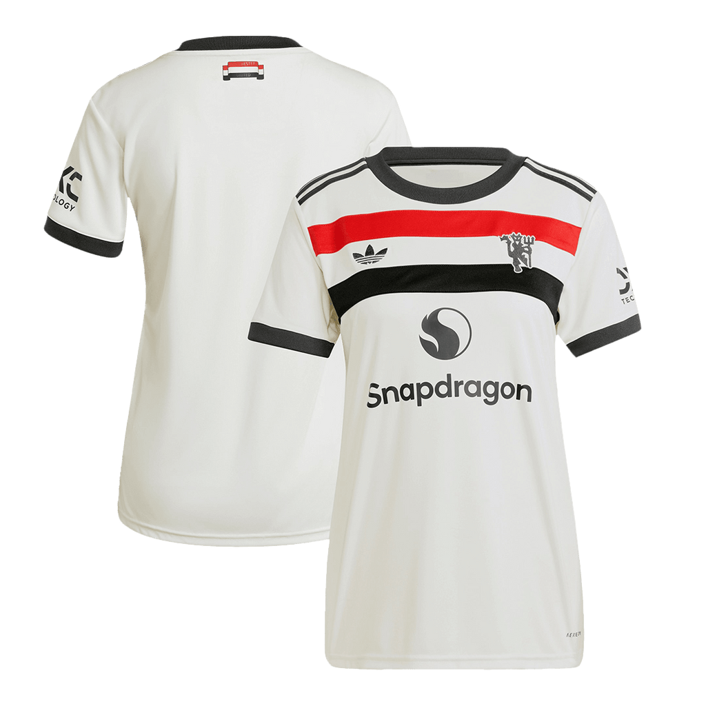 Soccer Kits Women's Manchester United Third Away Soccer Jersey Shirt 2024/25