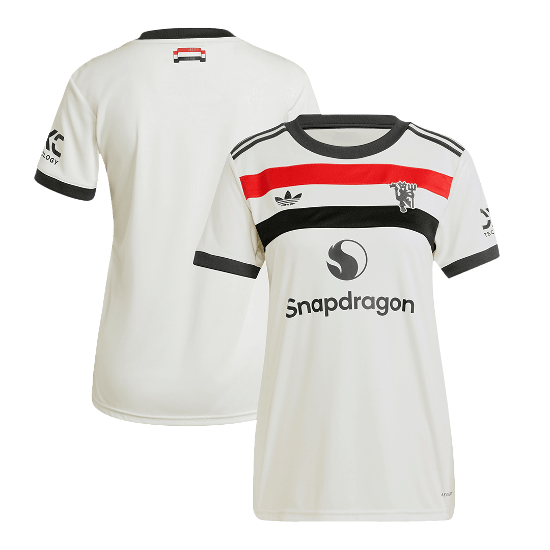 Soccer Kits Women's Manchester United Third Away Soccer Jersey Shirt 2024/25