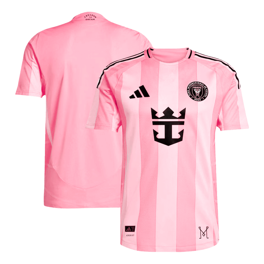 Soccer Kits Authentic Inter Miami CF Home Soccer Jersey 2025 Pink - Club World Cup