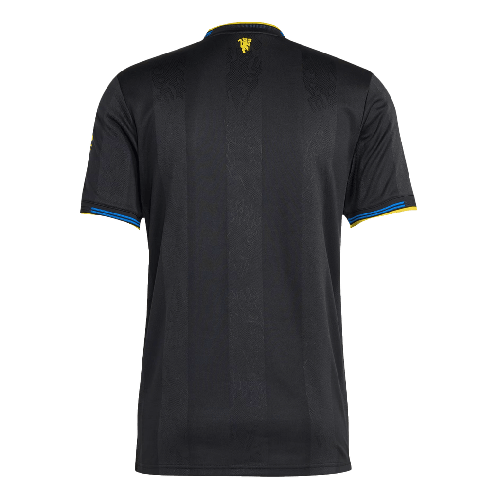Soccer Kits Authentic Manchester United Third Away Soccer Jersey 2025/26 Black