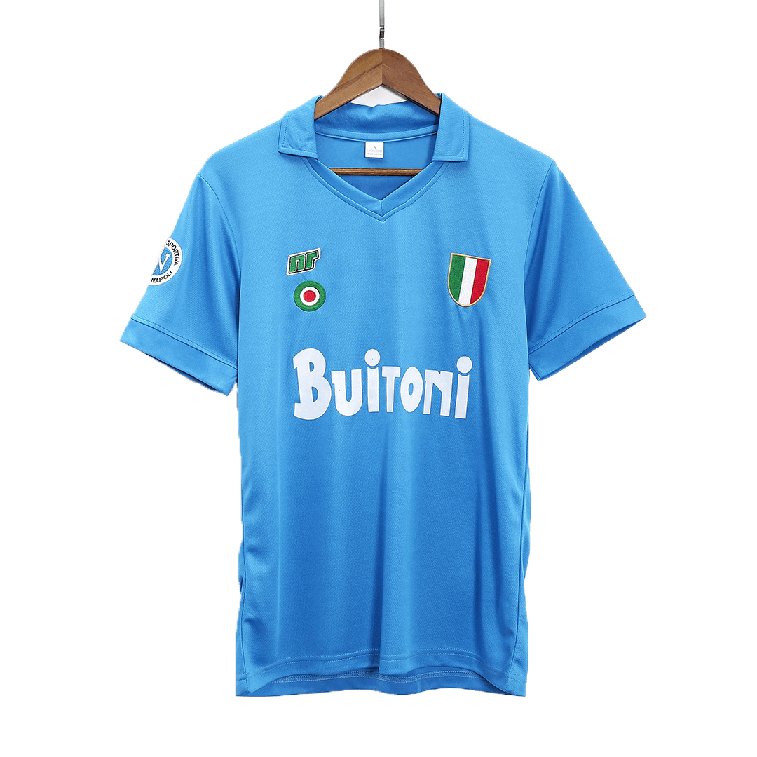 Camiseta de fútbol retro del Napoli 1987/88