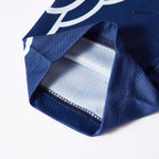 Camiseta de fútbol infantil de visitante del PSG (camiseta y pantalón corto) 2024/25, color azul marino