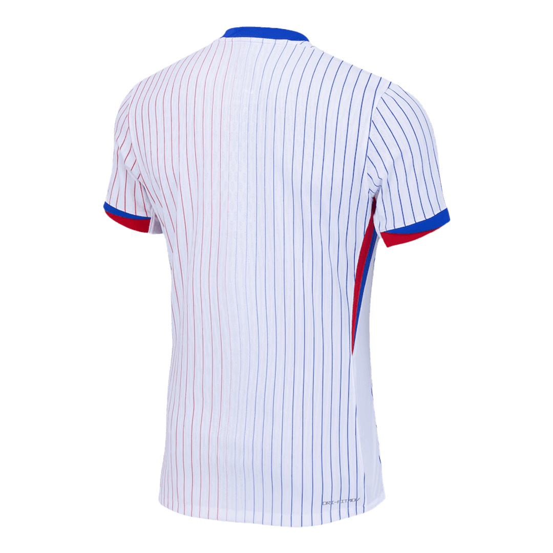 Soccer Kits Authentic France Away Soccer Jersey Euro 2024