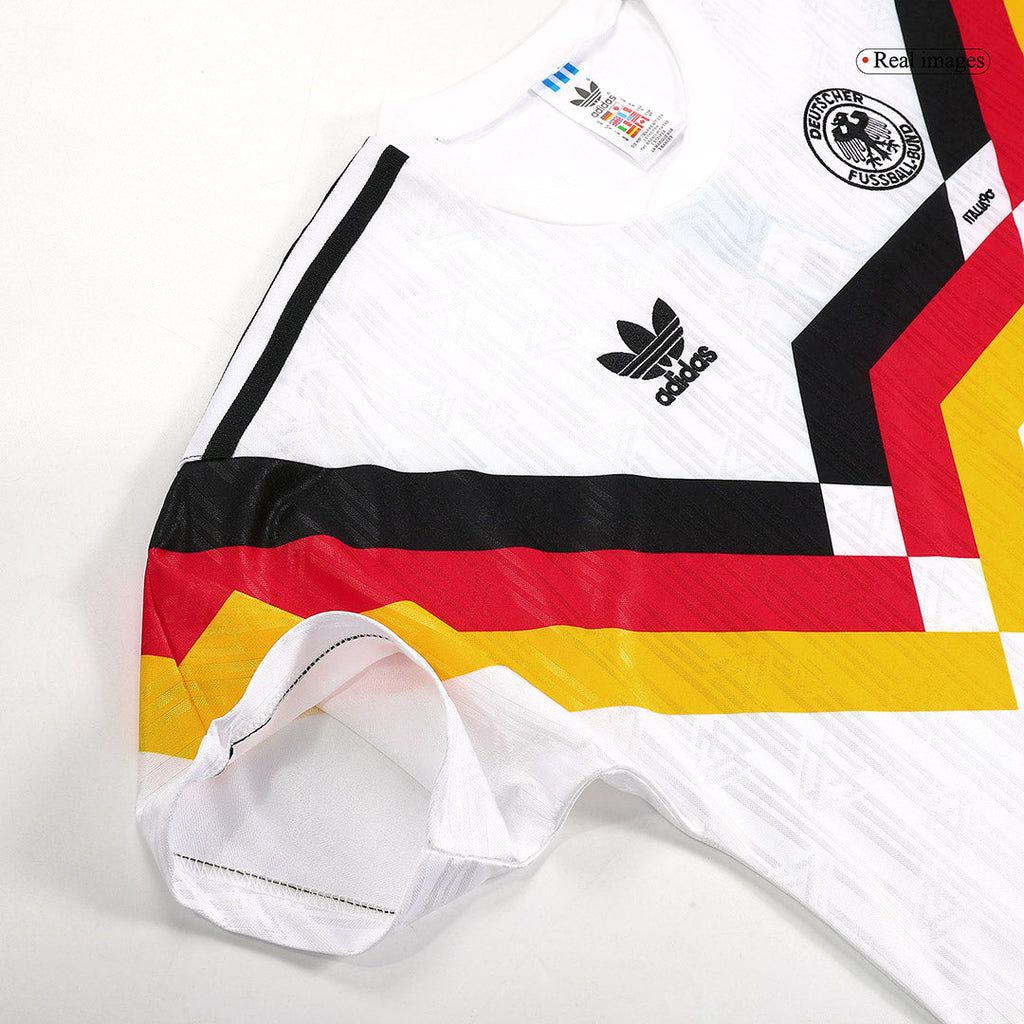 Kits de fútbol Retro 1990 Alemania Camiseta de fútbol local