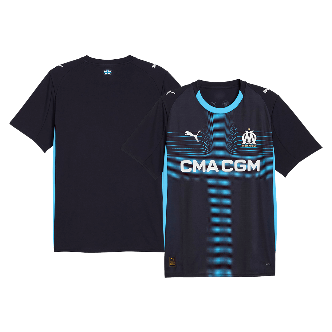 Maillot de football extérieur Marseille 25/26 bleu marine