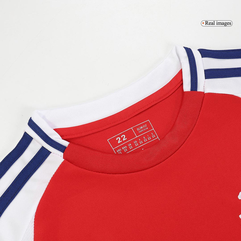Kit de fútbol para niños: camiseta local del Arsenal (camiseta y pantalones cortos) 2024/25