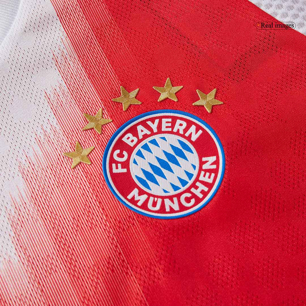 Soccer Kits Authentic KANE #9 Bayern Munich Home Soccer Jersey 2025/26 Red