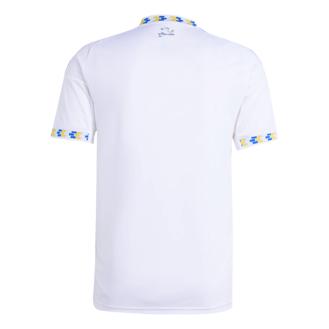 Maillot de football Leeds United Domicile 25/26 Blanc