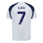 Soccer Kits XAVI #7 Authentic Tottenham Hotspur Home Soccer Jersey 2025/26 White