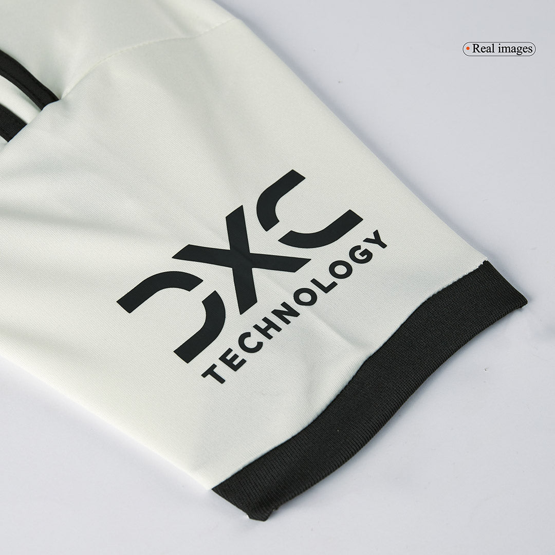 Camiseta de fútbol infantil de visitante del Manchester United (camiseta y pantalón corto) 2024/25