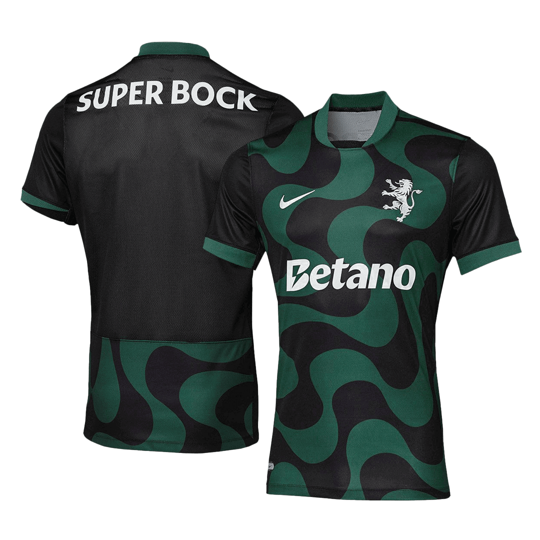 Kits de fútbol Sporting CP Camiseta de fútbol alternativa 25/26 Negra