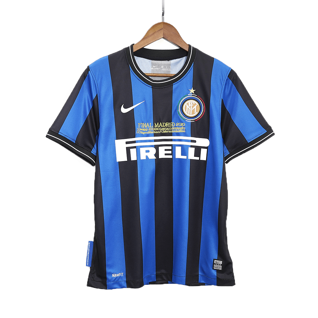 Camiseta de fútbol retro del Inter de Milán 2009/10 (final de la UCL)