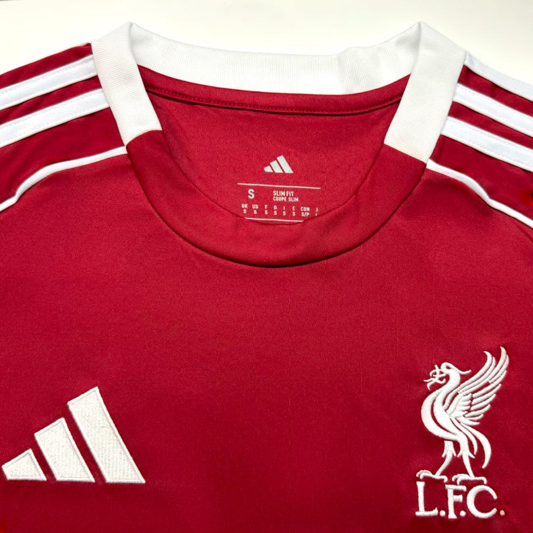 Maillot de football domicile VIRGIL #4 Liverpool 2025/26 Rouge