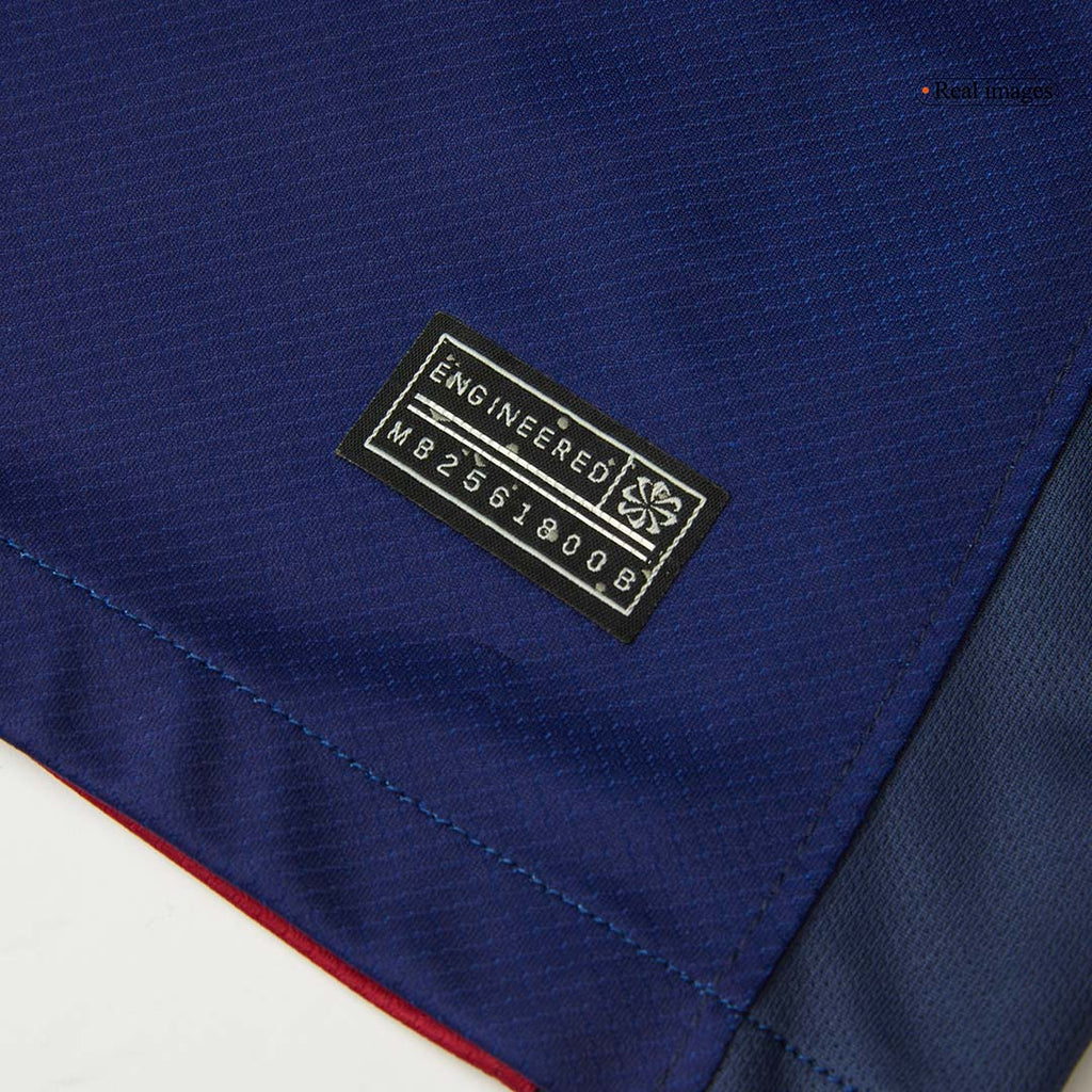 Soccer Kits Barcelona X Travis Scott Home Soccer Jersey 2024/25 Red&Blue