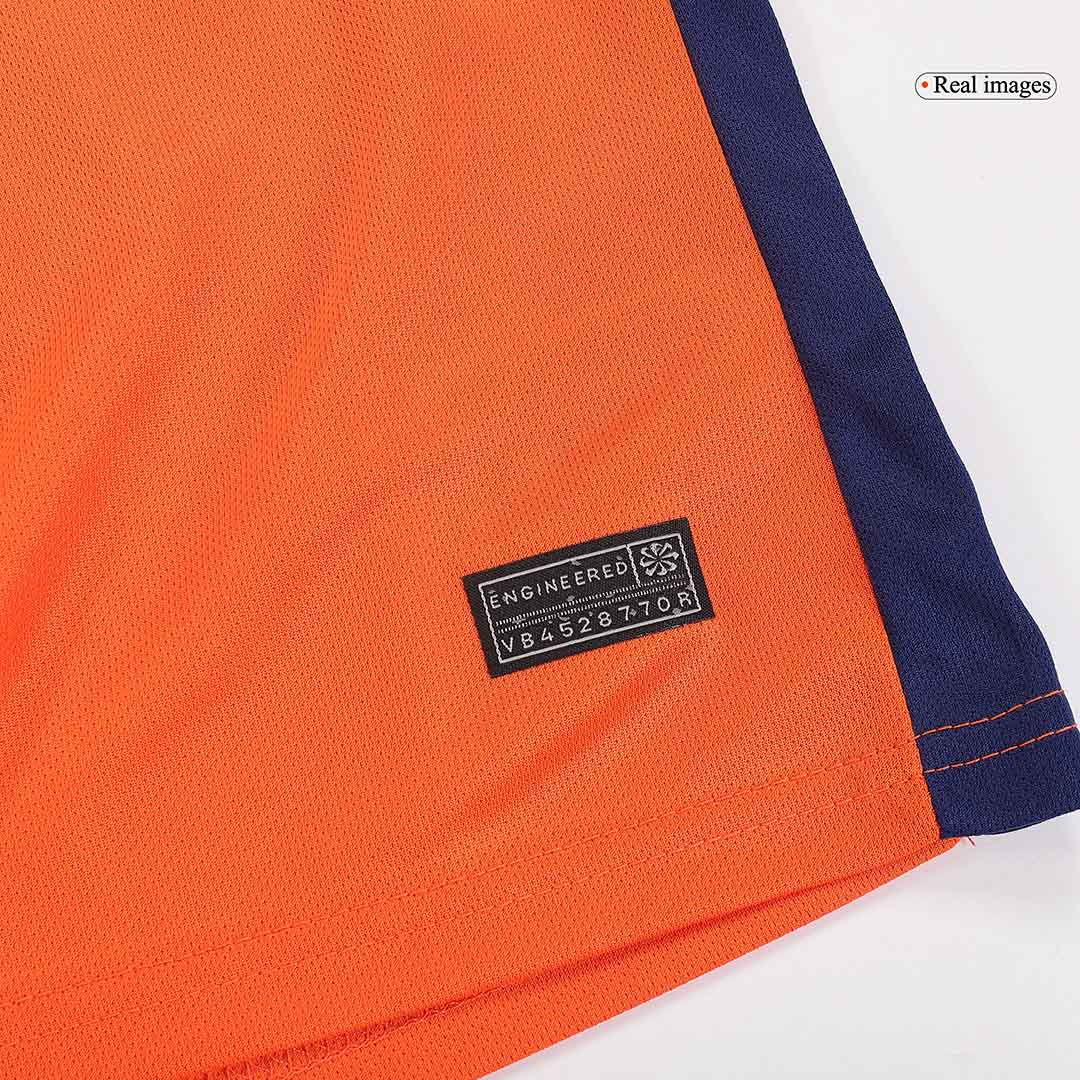 Kits de fútbol para niños: camiseta local de Holanda (camiseta, pantalones cortos y calcetines) para la Eurocopa 2024