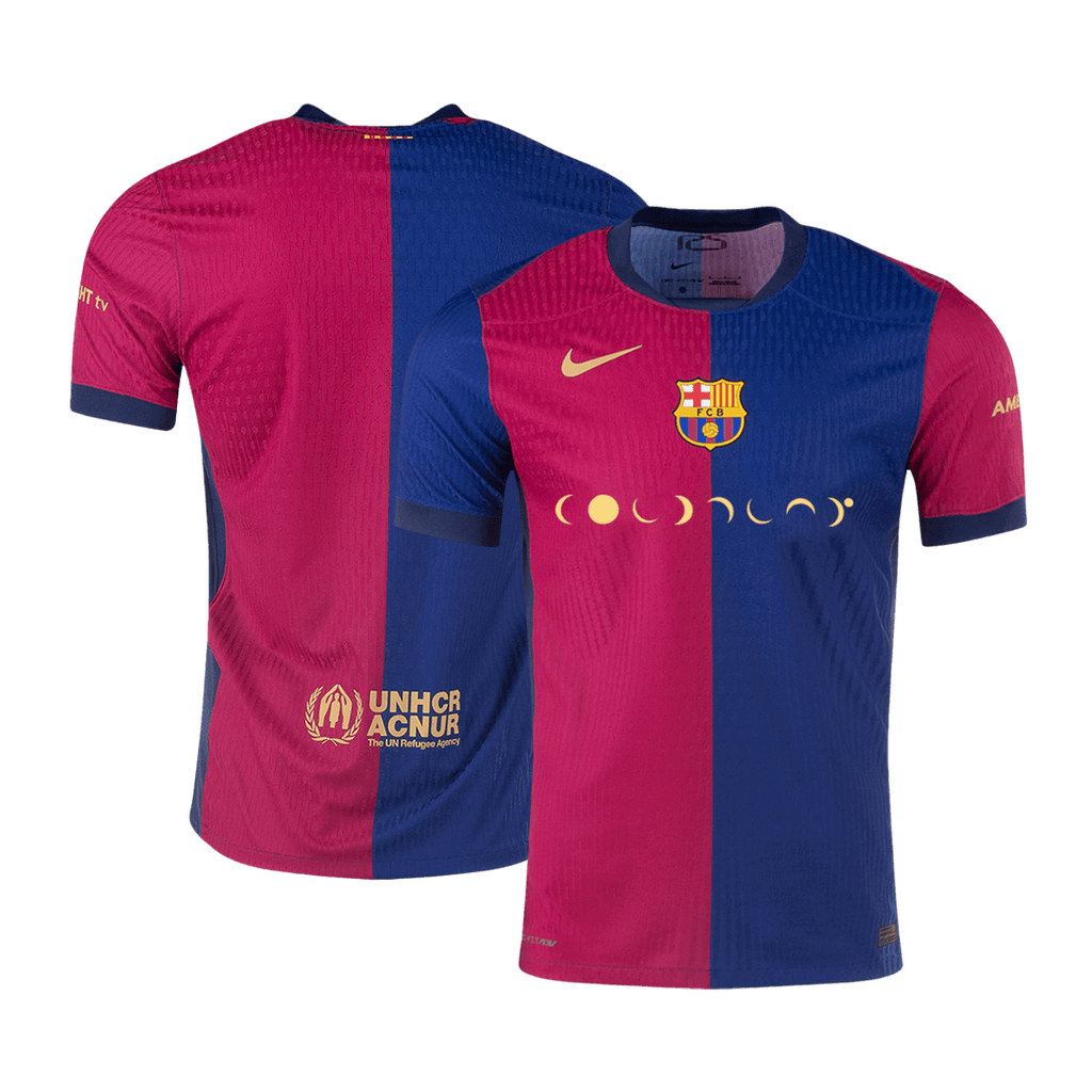 Soccer Kits Authentic Barcelona X COLDPLAY Home Soccer Jersey 2024/25