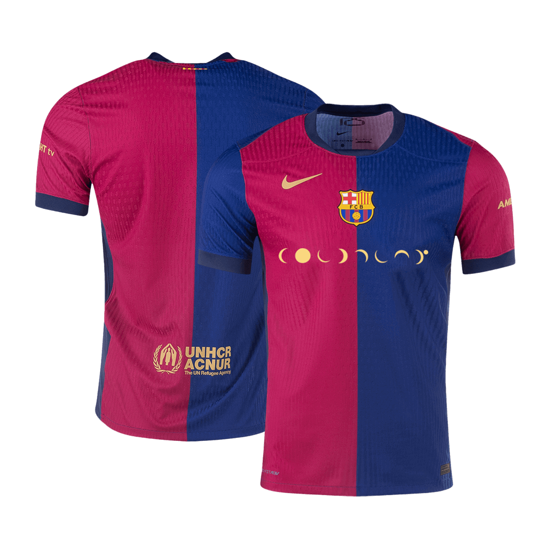 Soccer Kits Authentic Barcelona X COLDPLAY Home Soccer Jersey 2024/25