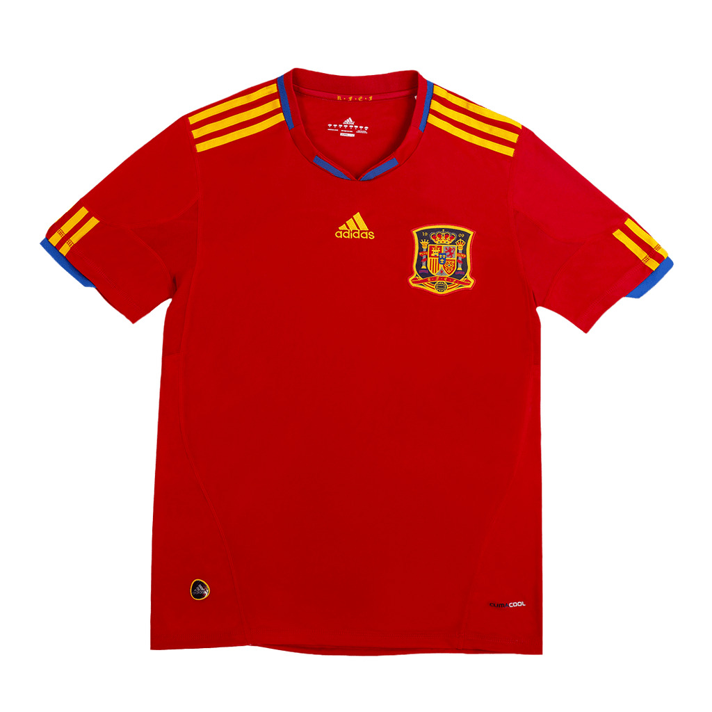 Camiseta de fútbol retro de España 2010 para el hogar 
