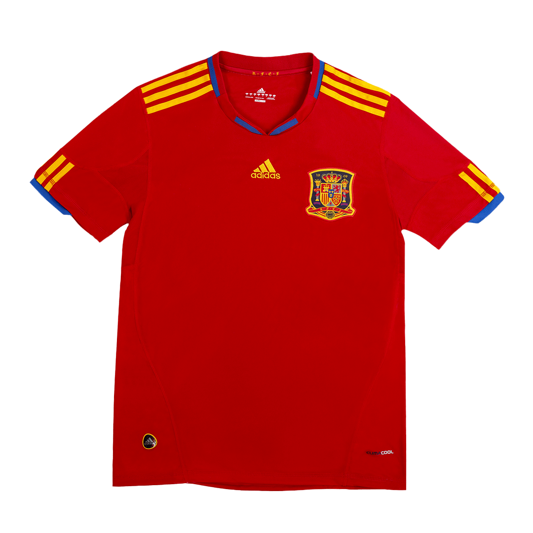Camiseta de fútbol retro de España 2010 para el hogar 
