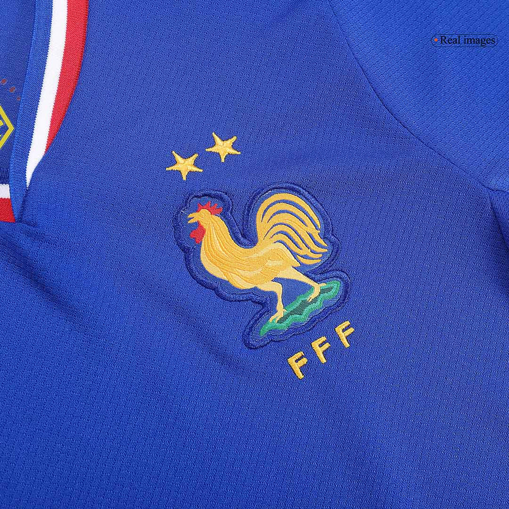 Kits de fútbol para niños: camiseta local de Francia (camiseta y pantalón corto) para la Eurocopa 2024