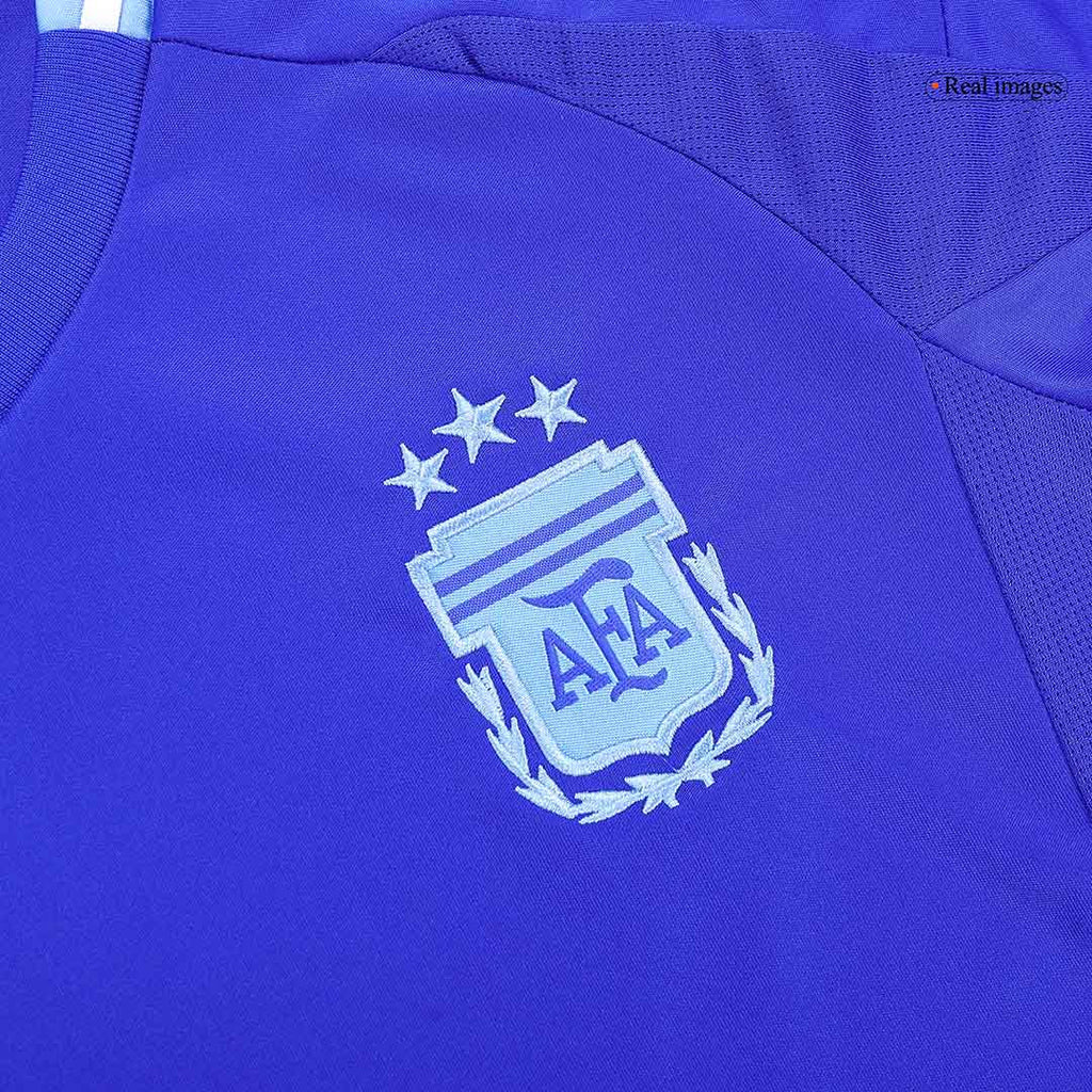 Maillot de football extérieur Argentine pour enfant (maillot, short, chaussettes) 2024