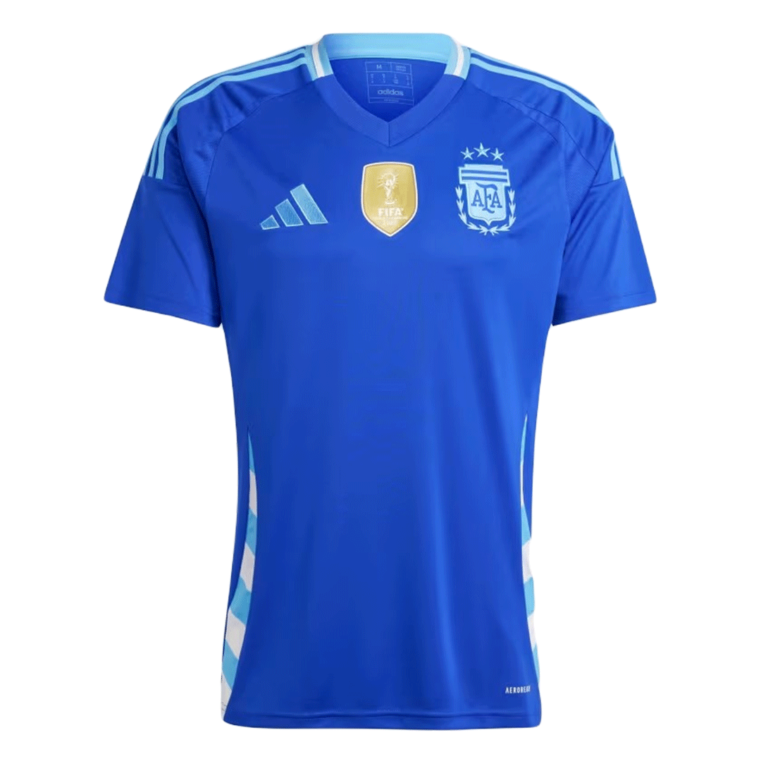 Maillot de football extérieur Argentine pour homme (maillot + short) 2024 