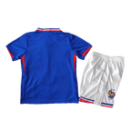 Kits de fútbol para niños: Camiseta local de Francia (camiseta, pantalones cortos y calcetines) para la Eurocopa 2024
