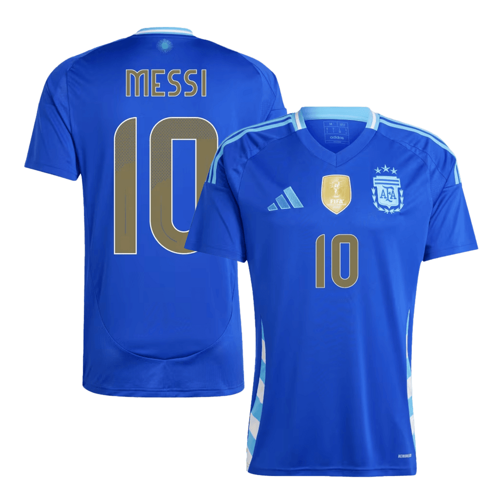 Maillot de football extérieur MESSI #10 Argentine 2024 