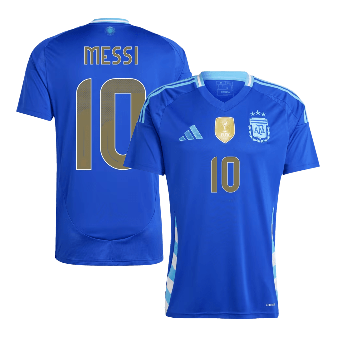 Maillot de football extérieur MESSI #10 Argentine 2024 