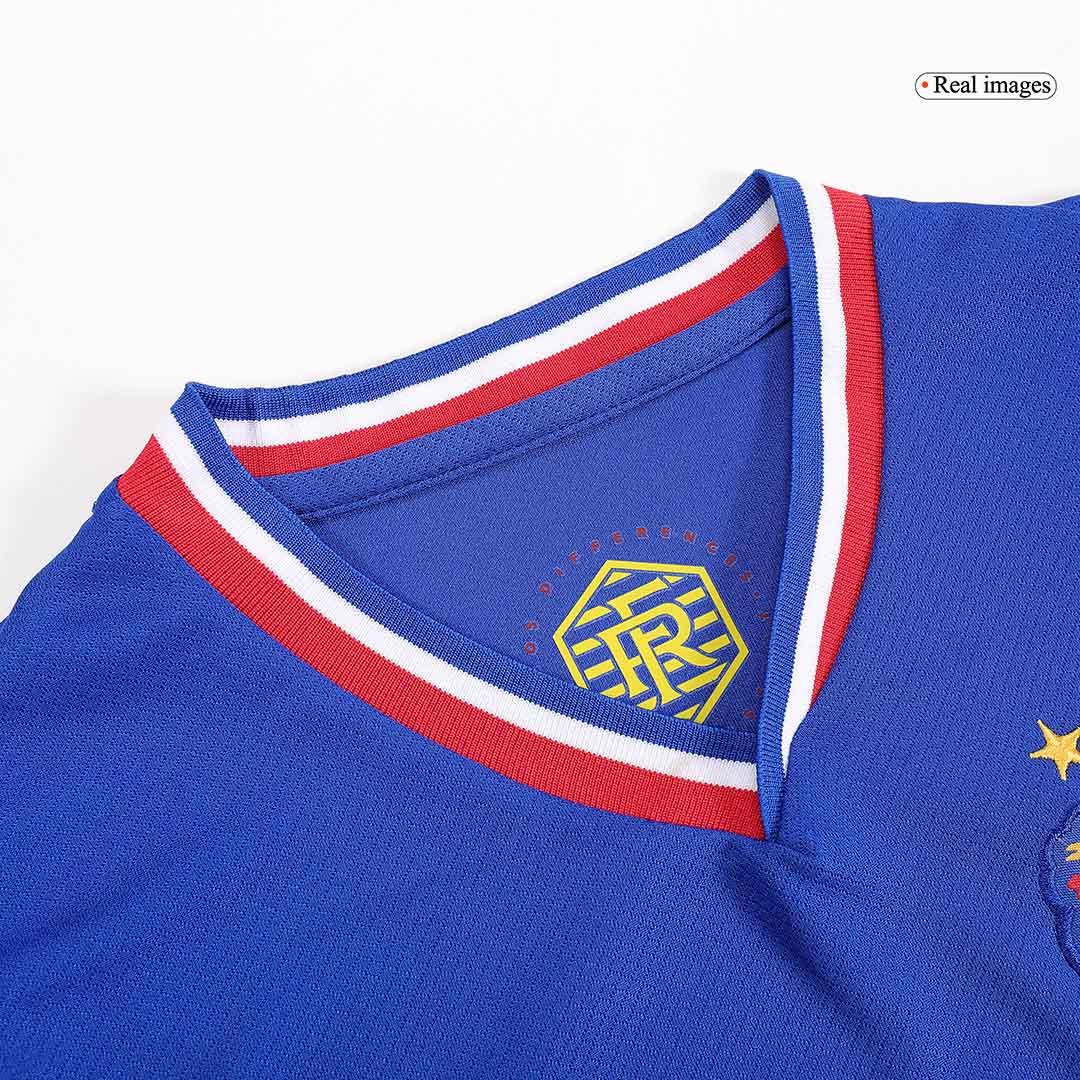 Kits de fútbol para niños: camiseta local de Francia (camiseta y pantalón corto) para la Eurocopa 2024
