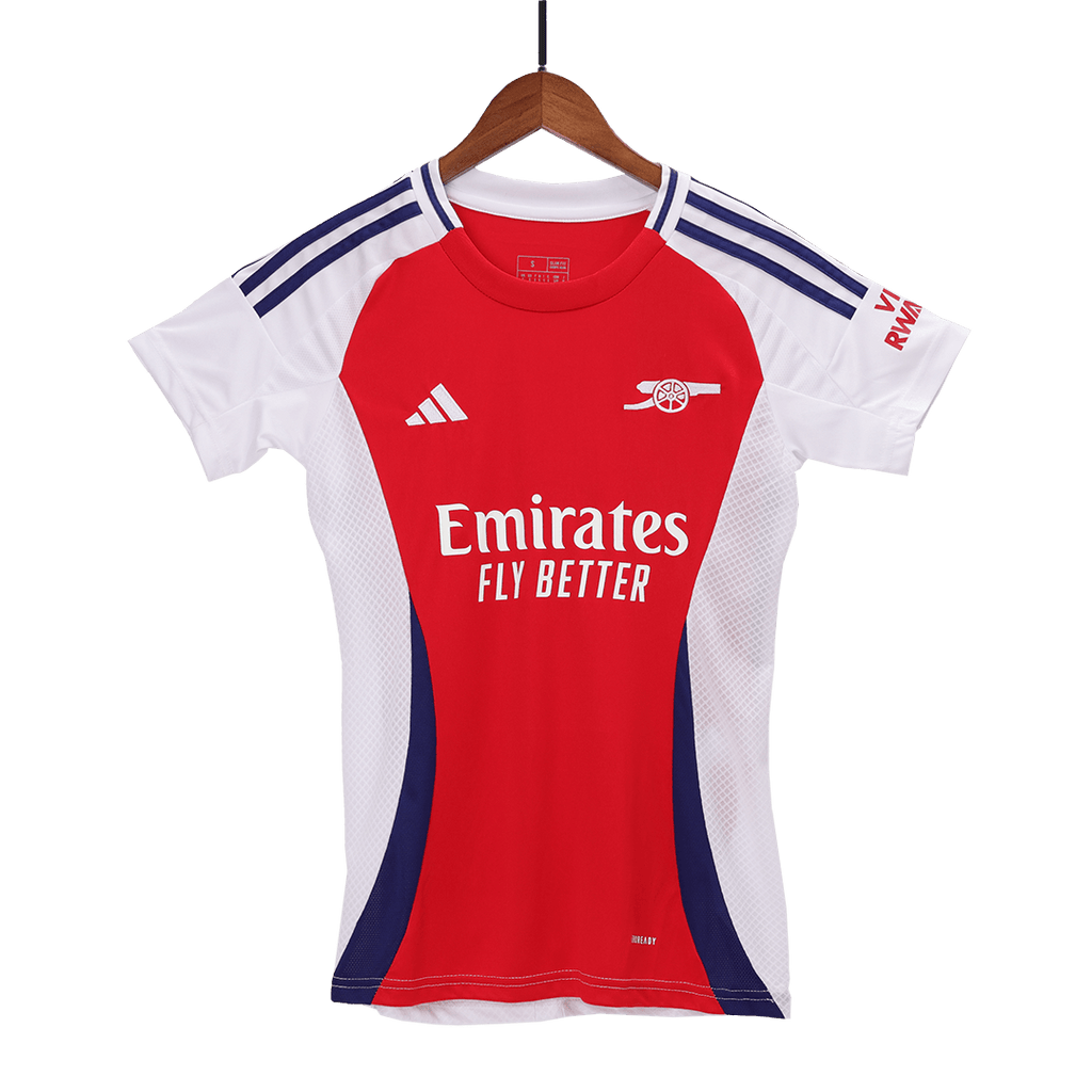 Camiseta de fútbol local del Arsenal para mujer 2024/25