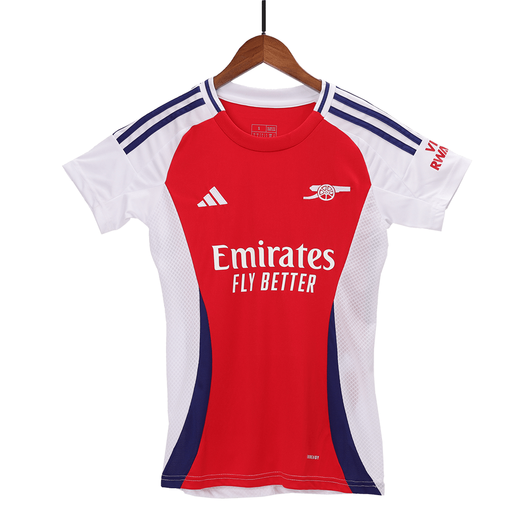 Camiseta de fútbol local del Arsenal para mujer 2024/25