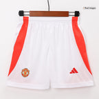 Camiseta de fútbol local del Manchester United para niños (camiseta y pantalón corto) 2024/25