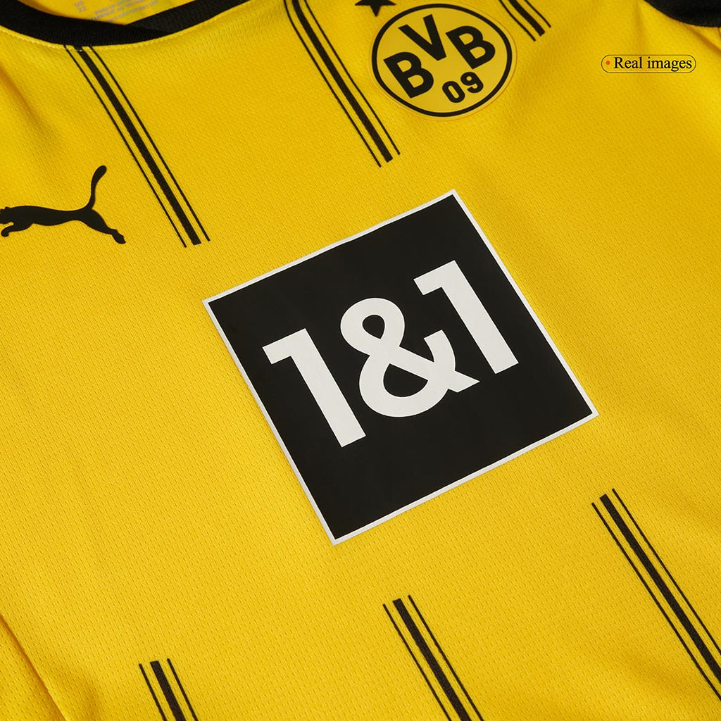 Kits de fútbol para niños: Camiseta local del Borussia Dortmund (camiseta y pantalones cortos) 2024/25