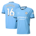 Camiseta de fútbol local RODRIGO #16 del Manchester City 2024/25